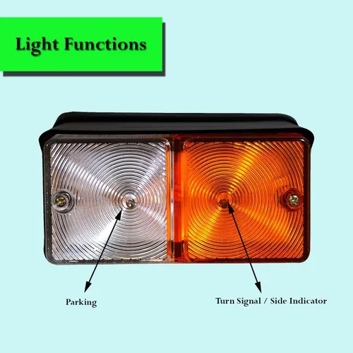 Miniatura 5 de Conjunto de luces intermitentes intermitentes intermitentes de 12 V para Case IH Fiat Ford New Holland Tractor D3NN13405B D3NN13N13N32