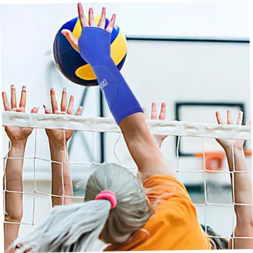 Miniatura 8 de balacoo Volleyball Arm Sleeves 2 Pairs for Women Padded Elbow Sleeves Wrist Brace Sports Arm Guard Wrist Protector Youth Style Design Comfortable