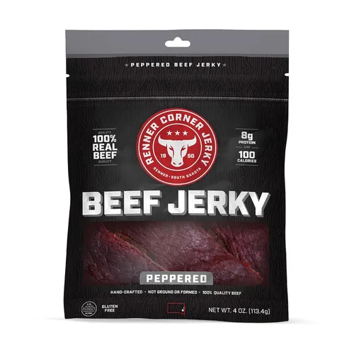Miniatura 11 de Renner Corner Jerky's Maple Jalapeño Beef Jerky (2.5 onzas) - 100% natural, carne de res premium hecha a mano, fabricada en Dakota del Sur, sin