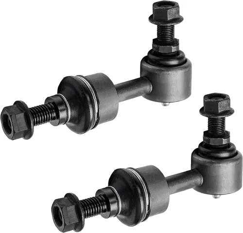 Detroit Axle - 2 barras estabilizadoras traseras para Hyundai Sonata Santa Fe Tucson Kia Optima Sportage Cadenza Sorento Estabilizador Barra