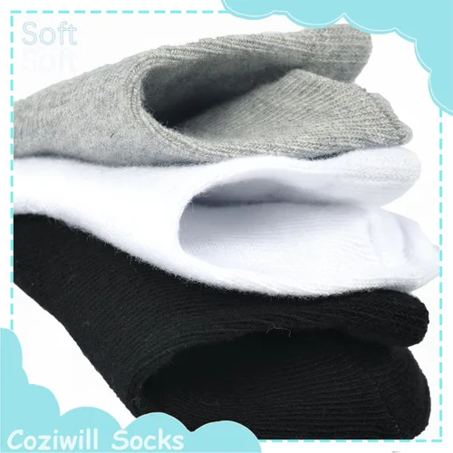 Miniatura 5 de Calcetines para bebé, calcetines blancos para recién nacidos y bebés, paquete de 15 (0-33-66-12 meses), bautismo y bautizo, niñas y niños