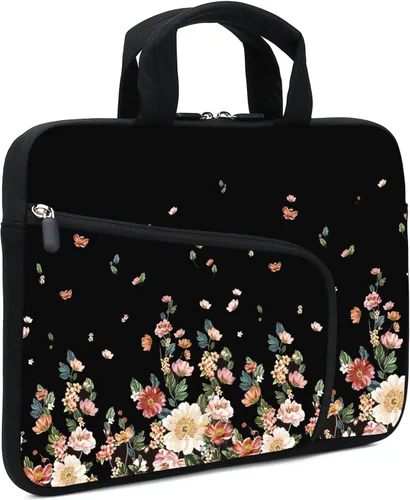 Miniatura 11 de Funda para portátil de 11.6" 12.2 pulgadas para Chromebook, Ultrabook, portátil, tableta de neopreno con asa para hombres y mujeres, dos bolsillos