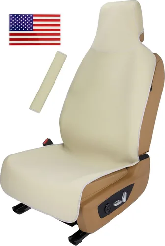 VSHIELD Funda impermeable de neopreno para asiento de coche, protector de asiento antideslizante y a prueba de sudor, ajuste universal para asientos