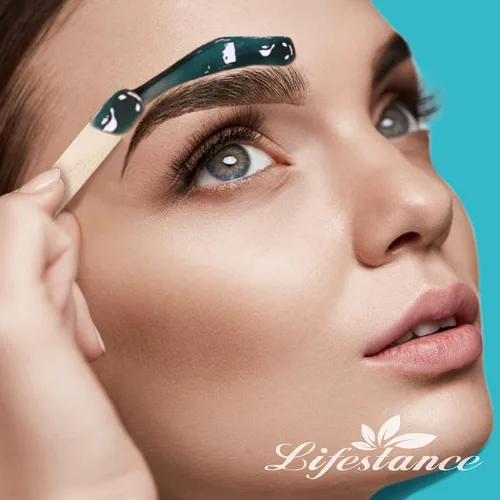 Miniatura 6 de Kit de Cera Brasileña para Bikini Azul Dura Lifestance de 2.5 libras con 30 Aplicadores - Perlas de Cera Perlada para Cara, Cuerpo, Piernas - Para