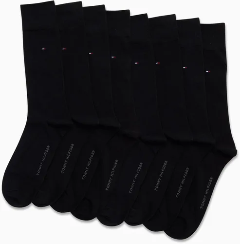 Miniatura 24 de Tommy Hilfiger Calcetines de vestir acolchados y transpirables de tela elástica para hombre, paquete de 8