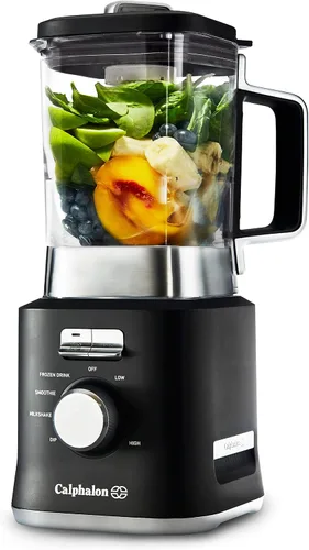Miniatura 2 de Calphalon Precision Control - Batidora de 50 onzas con base de 900 vatios y tarro Tritan sin BPA, negro mate