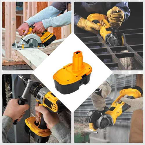 Miniatura 7 de 2 paquetes de 4500 mAh de alta capacidad DC9096 de repuesto para batería Dewalt 18V XRP compatible con Dewalt batería de 18 voltios DW9098 DW9099