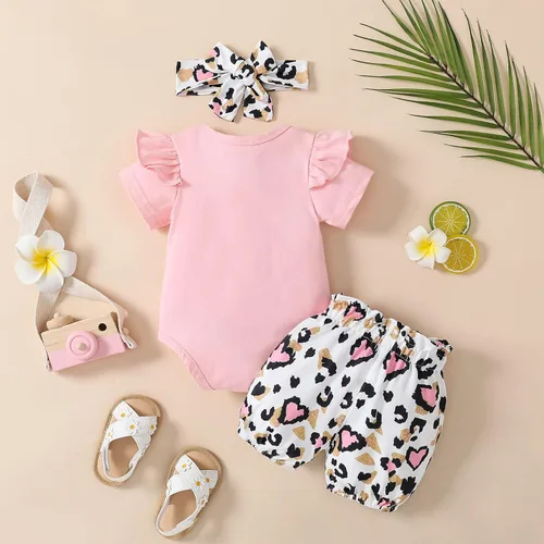 Miniatura 2 de MIEKISA Ropa de bebé para niñas y pantalones cortos