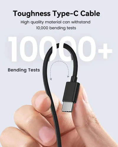 Miniatura 6 de TobenONE Cargador USB C de 100 W, adaptador de fuente de alimentación universal GaN III, cargador rápido plegable de repuesto PD3.0 para MacBook