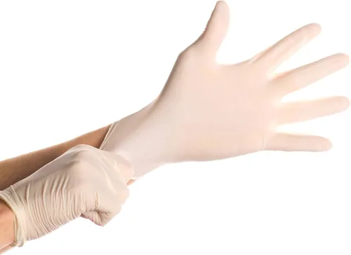 Miniatura 2 de SAFEGUARD Guantes de látex, sin polvo y de grado alimenticio, 100