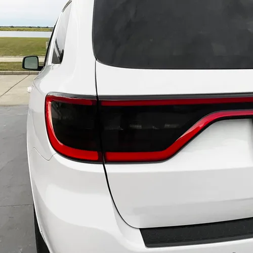 Miniatura 4 de SlickMod Tinte de humo de vinilo precortado para luz trasera Dodge Durango 2014-2023 (20% humo oscuro, 4. luz trasera interior)