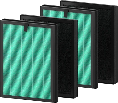 Miniatura 11 de AP2000WF - Filtro de repuesto compatible con KNKA AP2000WF Air Puri-Fier, 3 etapas de filtración con filtro de carbono, versión de eliminación