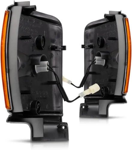 Miniatura 7 de Par de luces de estacionamiento para Toyota Pickup 1987-1988, lado del conductor y del pasajero 2WD; STD; negro TO2520115 TO2521117 81620-89162