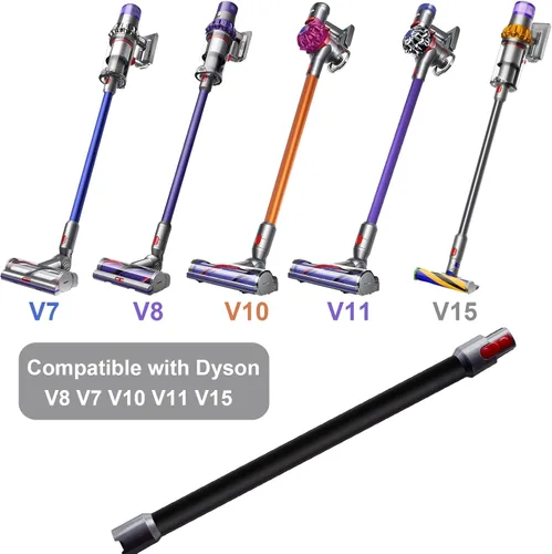 Miniatura 2 de GYLBF Varita de liberación rápida compatible con aspiradoras Dyson V15 V11 V10 V8 V7, tubo de extensión de accesorio para aspiradoras, 28.3 pulgadas