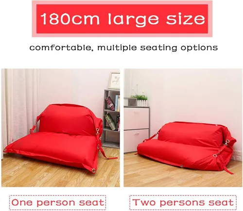 Miniatura 4 de Funda para sofá 420D, impermeable, tela Oxford, para tumbonas, puf, sofás, tatami, hogar, camping, almacenamiento al aire libre, funda para silla