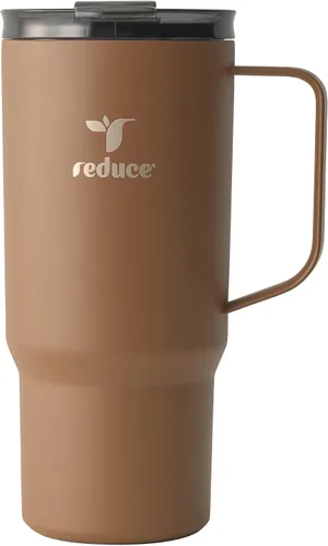 Miniatura 11 de REDUCE Hot1 - Taza aislante de acero inoxidable Hot1 de 18 onzas con tapa de ajuste de temperatura - Vacío de doble pared, compatible con portavasos