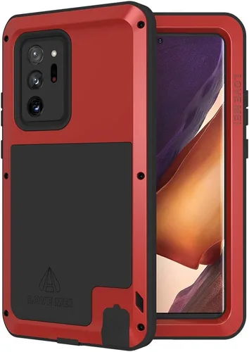 Miniatura 9 de LOVE MEI Funda para teléfono Galaxy Note 20 Ultra 0.18 oz, [sin protector de pantalla de vidrio] Carcasa rígida de cuerpo completo, resistente, a