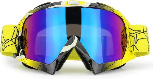 Miniatura 10 de JAMIEWIN - Gafas de motocross ATV para bicicleta de tierra, motocicleta, UTV MX OTG, gafas para carretera fuera de pista, lentes transparentes anti
