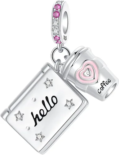 Miniatura 167 de Abalorios de plata de ley 925 con letras de la A ~ Z, para pulseras, collares, Día de San Valentín, Día de la Madre, joyería regalos para mujeres