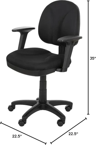Miniatura 9 de OEF Furnishings OEFCTC-A Comfort Series - Silla de trabajo (reposabrazos, altura estándar)