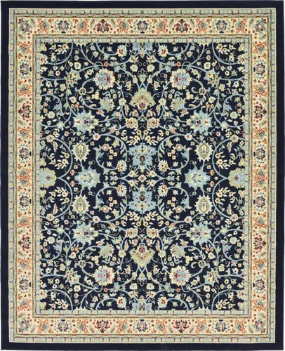 Miniatura 533 de Unique Loom Colección Sialk Hill - Alfombra de área Washington (3 pies 3 pulgadas x 5 pies 3 pulgadas, rectángulo, burdeos/crema)