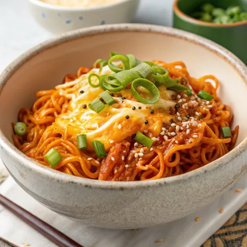 Miniatura 3 de Samyang Quattro Sabor Queso Buldak Ramen Paquete de 5