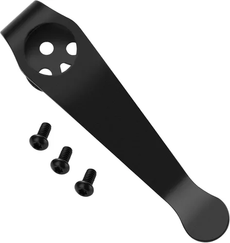 Miniatura 8 de Clip de bolsillo de titanio de transporte profundo para Spyderco Para 3, Paramilitary 2 y más modelos de cuchillos, clip de bolsillo personalizado