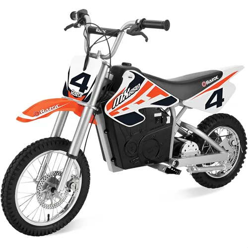 Miniatura 16 de Bicicleta estilo moto, juego eléctrico Razor MX400 Dirt Rocket 24 V, en color negro