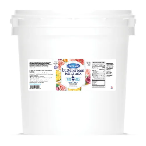 Miniatura 11 de Satin Ice Mezcla de glaseado de crema de mantequilla blanca brillante para decoración de pasteles (4 libras)