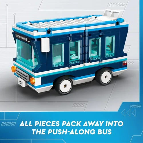 Miniatura 5 de LEGO Despicable Me 4 Minions' Music Party Bus, juguete de construcción creativa para niños, divertido juego de juguete de Despicable Me, regalo