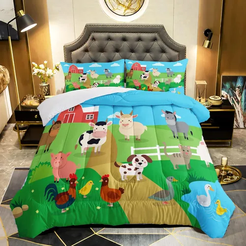 Miniatura 30 de QOOMO Juego de edredón de fútbol americano de 3 piezas, tamaño individual, juego de ropa de cama de fuego y agua para adolescentes, niños y niñas