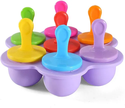 Miniatura 6 de Palitos de paletas para moldes, palitos de moldes para paletas de hielo (7 colores)