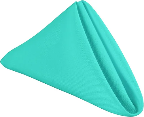 Miniatura 11 de GEFEII Servilletas de tela de poliéster sólido de 18 x 18 pulgadas para cocina, mantel rectangular cuadrado redondo para bodas, fiestas