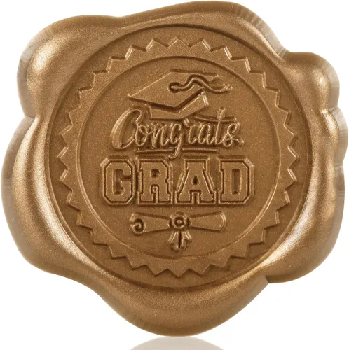 Miniatura 9 de Whaline 50 calcomanías de sello de cera, autoadhesivas 3D de abeja dorada, calcomanías en relieve para Navidad, tarjetas de invitación