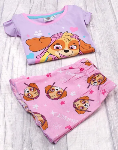 Miniatura 3 de Paw Patrol Pijama Skye - Pijama morado para niñas, con parte inferior larga o corta