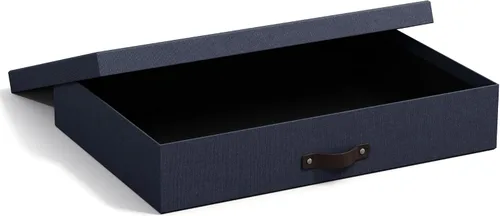 Miniatura 4 de Bigso Sverker Caja de almacenamiento de fibra de lona legal y artística Caja de almacenamiento para álbumes de recortes para papeles sueltos y más