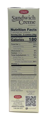 Miniatura 3 de Dare Galletas, Crema de chocolate, 10.2 oz (cfuda)