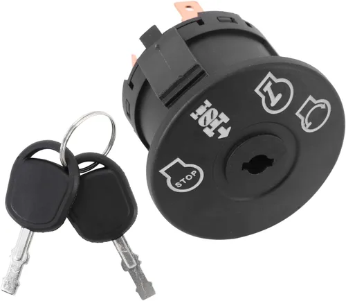 Miniatura 10 de Interruptor de encendido Tektall con llave de 7 terminales, reemplazo para John Deere L100 L105 L107 L108 L110 L111 L118 L120 L130 125 135 145 155c