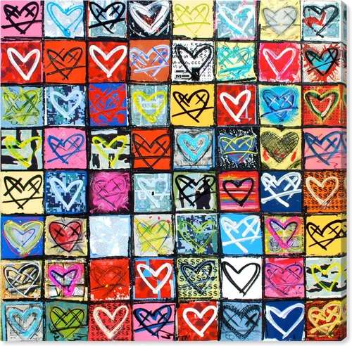 Oliver Gal "Freedom" The Abstract Wall Art Decor Collection Contemporary Premium - Lienzo impreso