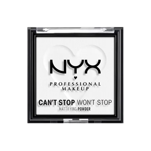 Miniatura 13 de NYX Professional Makeup Can't Stop Won't Stop - Polvo compacto matificante (claro)