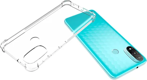 Miniatura 3 de USTIYA Funda para Motorola E20/E30/E40 Clear TPU Cuatro Esquinas Moto E20 Funda Protectora Transparente Suave Funda