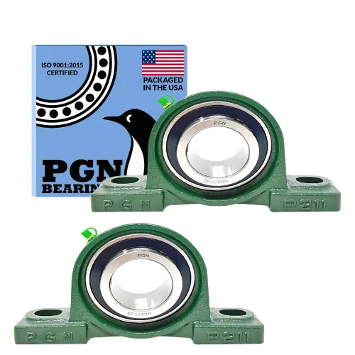 Miniatura 37 de PGN UCP210-32 - Cojinetes de bloque de almohada montados, rodamientos de acero cromado con diámetro de 2 pulgadas, autoalineación