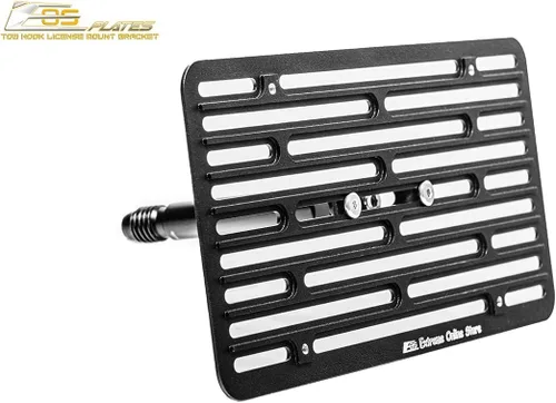 Miniatura 3 de Repuesto para modelos Genesis GV80 2021 actuales Placa EOS versión 2 Gancho de remolque para parachoques delantero, soporte de montaje