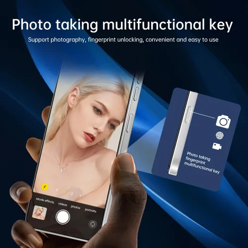 Miniatura 2 de JQAKP Teléfono 16PM 5G, teléfono celular desbloqueado 16 GB+512 GB/pantalla HD de 6.99 pulgadas, cámara de 68 MP+108 MP/7000 mAh, tarjeta SIM