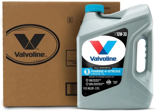 Miniatura 10 de Valvoline Aceite de motor sintético completo marino de 4 tiempos, 1 galón