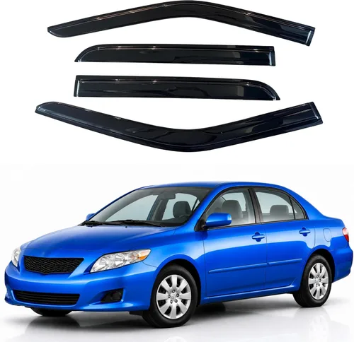 Miniatura 63 de Visor para ventana IG para Hyundai Venue 2020-2023, protector contra la lluvia, adhesivo extra duradero, deflector de viento para lado