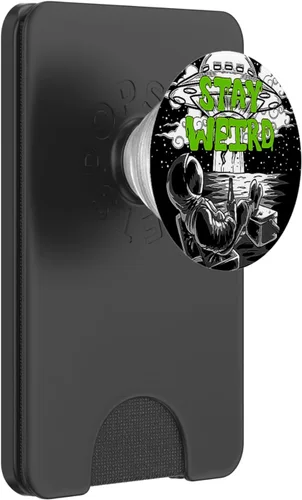 Miniatura 7 de Stay Weird Astronauta OVNI Galaxy Extraterrestre Space Lover PopSockets intercambiables PopGrip