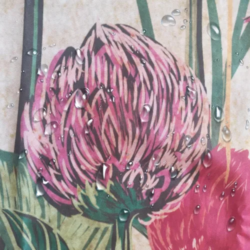 Miniatura 6 de Cortina de ducha rústica para baño, cortina de ducha bohemia retro con flores botánicas, 36 x 71 pulgadas, hojas de plantas naturales, mariposa