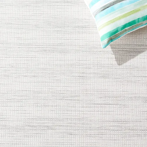 Miniatura 6 de SAFAVIEH Hampton Collection - Alfombra lavable para exteriores de 2 x 9 pies, color marfil y gris, no desprende pelusa y fácil de limpiar, ideal