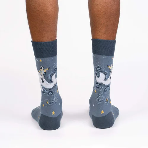 Miniatura 34 de Sock It To Me - Calcetines con diseño de extraterrestres y del espacio para hombre